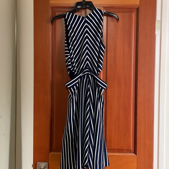 Anthropologie Hutch Kinsley Stripe Cutout Dress Xs - Picture 8 of 8